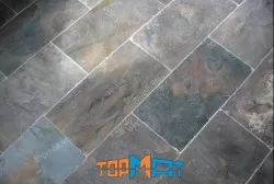 Đá slate đa sắc lát nền 20x40x(1-1.4)cm