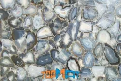 Đá xuyên sáng Onyx Oyster Blue - ĐO08