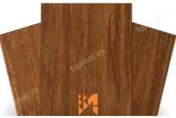 Sàn tre Diamond Ali ép khối màu cafe - BA07