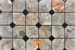Đá Mosaic Topmat đa giác MO21