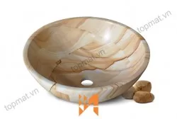 Lavabo đá tự nhiên KanLy MAR13