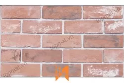 Gạch Vĩnh Cửu giả cổ màu đỏ đậm VC01