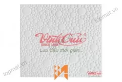 Gạch bê tông sợi doremon trắng Vĩnh Cửu VC74