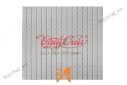 Gạch bê tông sợi caro trắng Vĩnh Cửu VC69