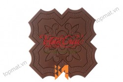 Gạch bê tông sợi hoa 01 đỏ Vĩnh Cửu VC62