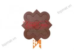 Gạch bê tông sợi hoa 02 đỏ Vĩnh Cửu VC65