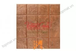 Gạch bê tông sợi giả đá cubic vàng Vĩnh Cửu VC72