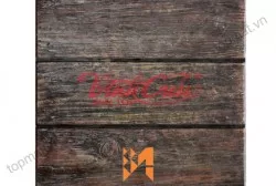 Gạch bê tông sợi giả gỗ nâu đen Vĩnh Cửu VC79