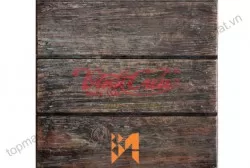 Gạch giả gỗ nâu đen Vĩnh Cửu VC117