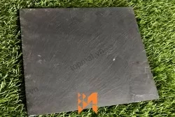 Đá slate đen Lai Châu 10x10x(0.4-1)cm