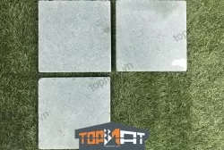 Đá bazan xanh mài mẻ cạnh 20x20x2cm
