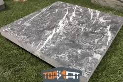 Đá xanh đen khò mặt 40x40x3 cm