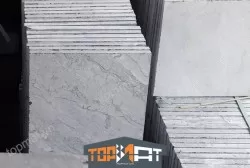 Đá ghi sáng cắt thô 30x30x3 cm