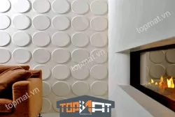 Tấm ốp tường 3D sợi thực vật ELLIPSES