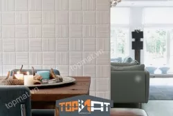 Tấm ốp tường 3D MDF CARO