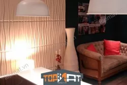 Tấm ốp tường 3D sợi thực vật FLOWS