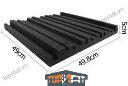 Mút gai trần tán âm đen ( sọc cao thấp ) 