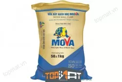 Vữa xây gạch không nung Mova Wall 900 Clair 50kg