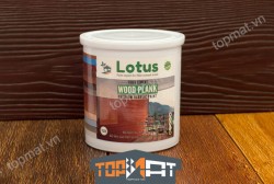 Sơn lót màu giả gỗ Lotus Fiber Cement Wood Plank