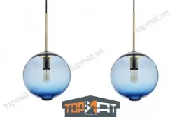Đèn thả thủy tinh cao cấp CASAMOTION Bubble Blue