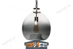 Đèn thả thủy tinh cao cấp CASAMOTION Ombre Bubble Smoke