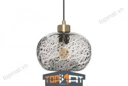 Đèn thả thủy tinh cát Sandy Clound - Clear