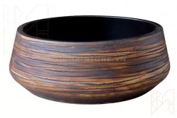 Chậu sứ hoa văn SU009