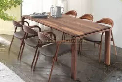 Bàn Latus 1m4 ( Gỗ Walnut)