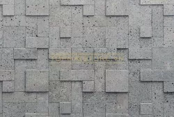 Đá ong xám ốp 3D mẫu 01