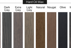Dầu dưỡng gỗ kháng nước Hard Oil Wax Black (2.5L)