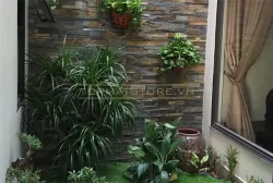 Đá ghép đa sắc Lai Châu 10x50cm