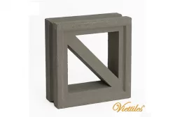 Gạch bông gió xám VCB-016-1000  COVER