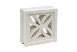 Gạch thông gió Viettiles trắng Flower 