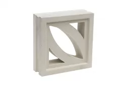 Gạch thông gió Viettiles trắng LEAF