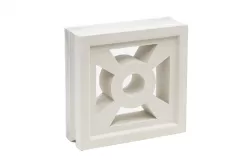 Gạch bông gió Viettiles trắng Roman