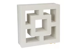 Gạch thông gió trắng Square 