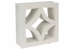 Gạch thông gió trắng Stars