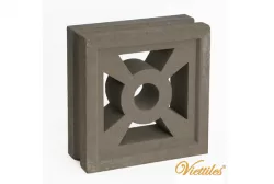 Gạch thông gió xám VCB-004-1000 ROMAN