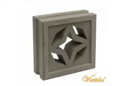 Gạch thông gió xám VCB-007-1000 STAR