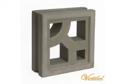 Gạch thông gió xám  VCB-008-1000 ONE Y