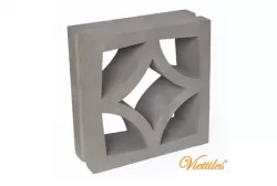 Gạch thông gió xám VCB-005-1000 DIAMOND