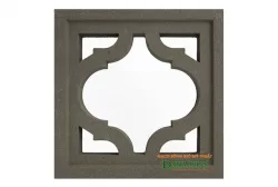  Gạch bông gió Danatiles D-013 đen