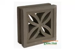  Gạch bông gió Danatiles D-04 đen