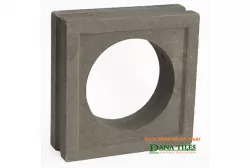 Gạch bông gió Danatiles D-06 đen