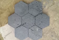 Đá ong xám hình lục giác