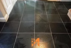 Đá slate đen Lai Châu 30x30x(1-1.5)cm