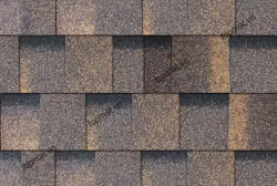 Ngói đá Bitum phủ đá đa tầng màu nâu sáng Cana