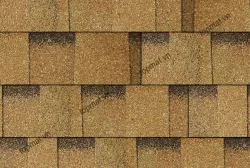 Ngói đá Bitum phủ đá đa tầng màu vàng Cana