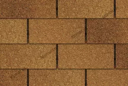 Ngói đá Bitum phủ đá đồng phẳng màu vàng Cana