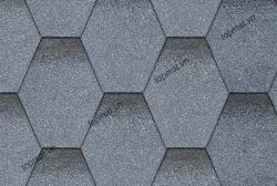 Ngói đá Bitum phủ đá tổ ong màu xanh xám Cana